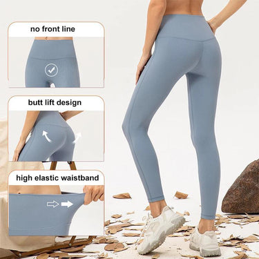 Women's Fleece Leggings High Waist Stretchy Warm - One Size